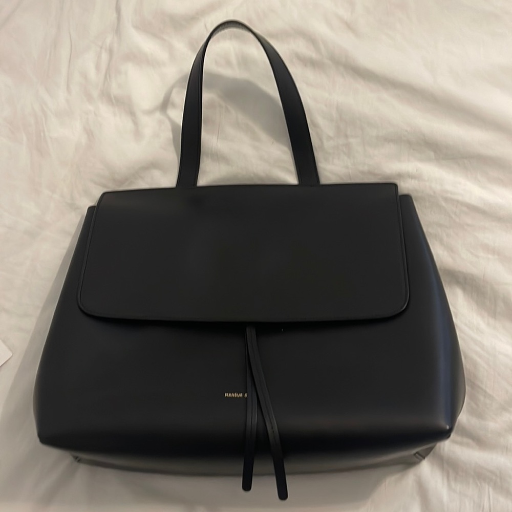 Mansur Gavriel lady bag black/red